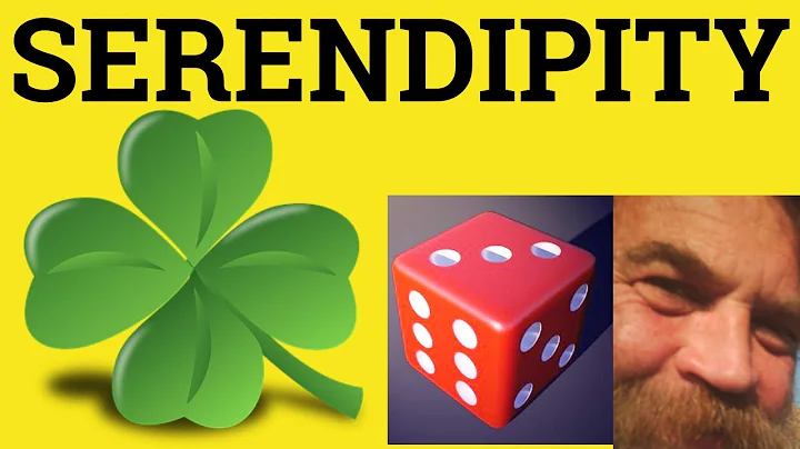 🔵 Serendipity - Serendipity Meaning- Serendipity Examples -  Formal Literary English