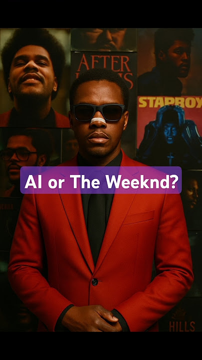 AI Made Me The Weeknd 😱🔥             #AITransformation#TheWeekndEdit#UnrealLooks #gamtng
