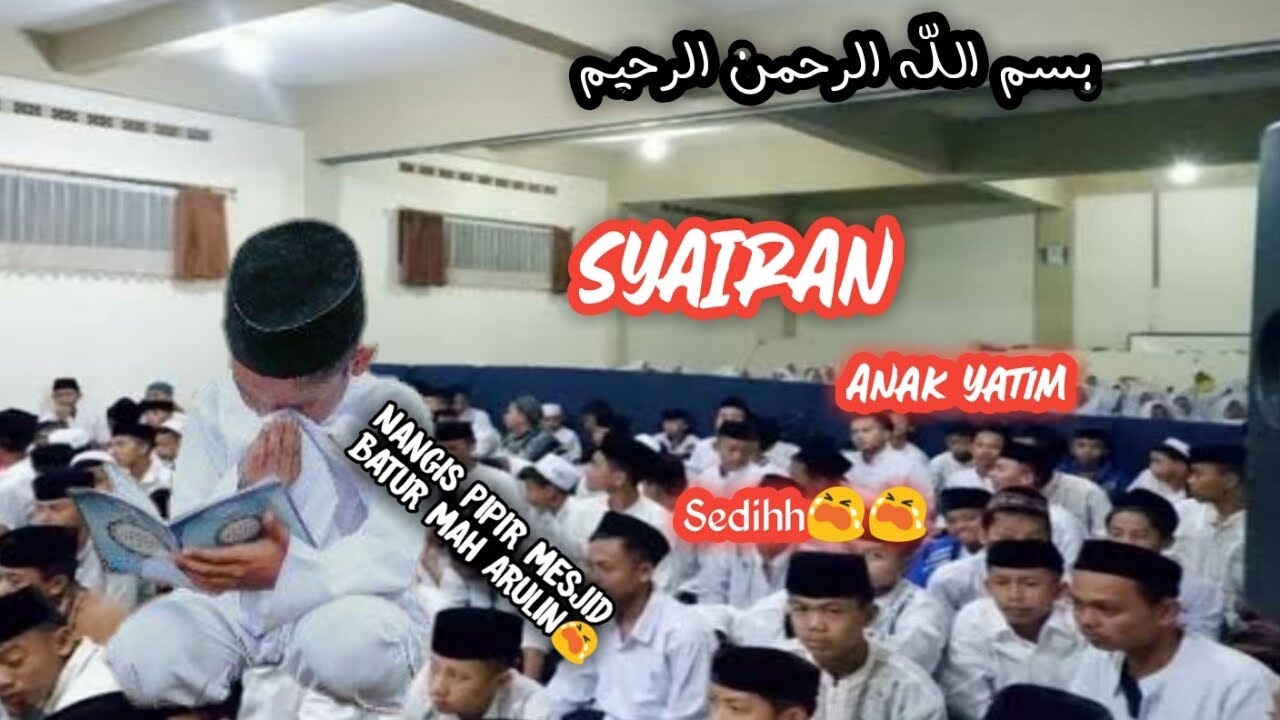 Nadzom Kanjeng NABI Ngajamin Ka Anak Yatim 😭
