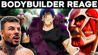 Bodybuilder Reage aos Animes  ATTACK ON TITAN e JUJUTSU KAISEN #08