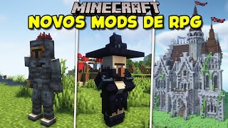 TOP 10 MELHORES MODS NOVOS DE RPG PARA O MINECRAFT