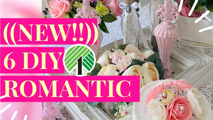 🌸((NEW!!!)) 6 DIY DOLLAR TREE ROMANTIC BRIDAL ~Cottage DECOR CRAFTS 🌸 Olivia's Romantic Home DIY