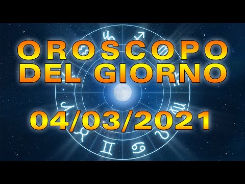 Video: Oroscopo 4 Marzo 2020 Child Prodigy