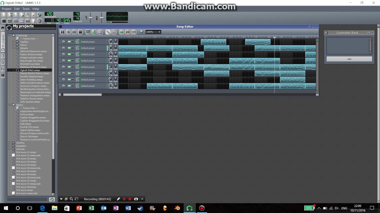 Cool Keyboard/Piano instrumental song on lmms YouTube