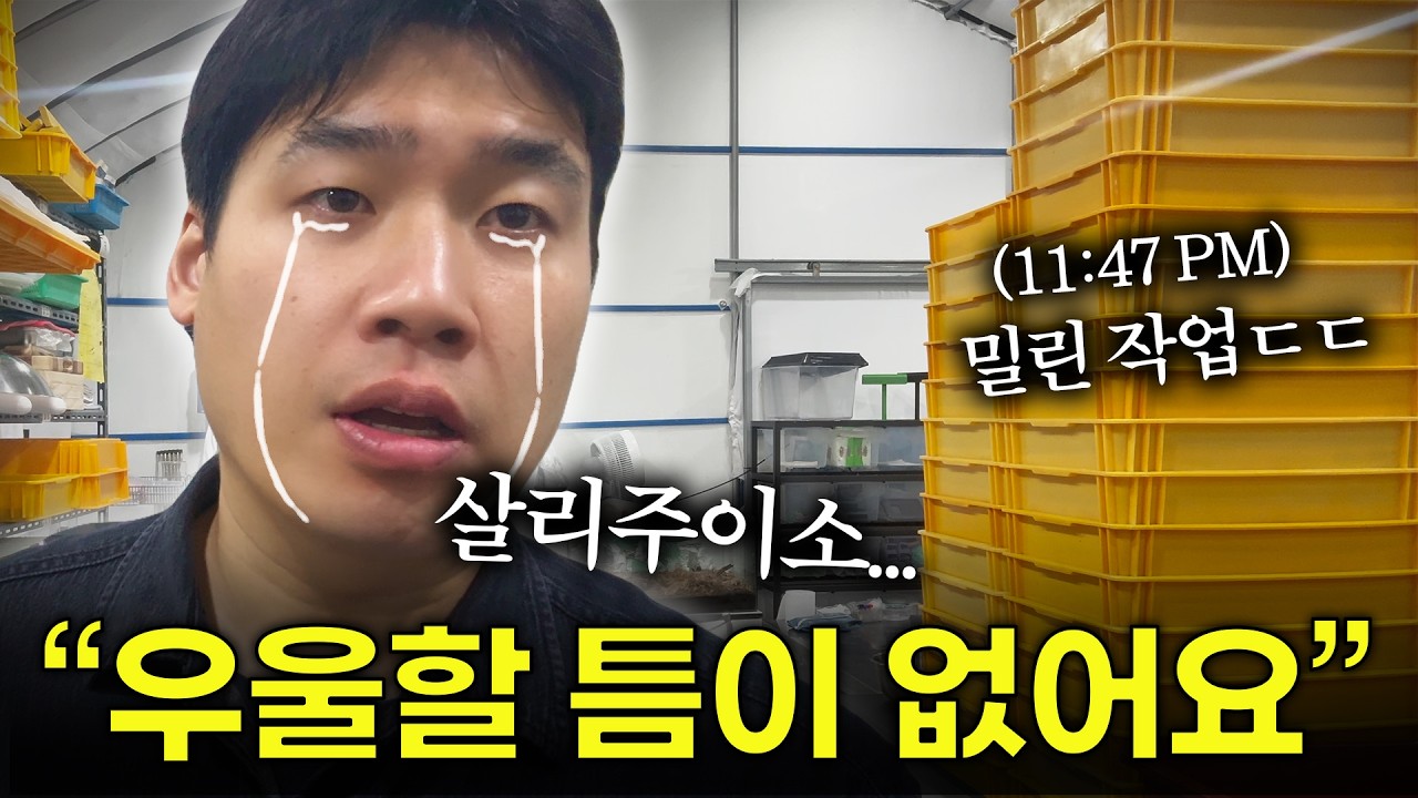 새벽 6시 출근해서 밤11시에도 퇴근 못하는 귀농8년차 현실 | 누에 농장 24시(2)