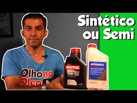 Vídeo: Posso usar óleo totalmente sintético em vez de mistura sintética?