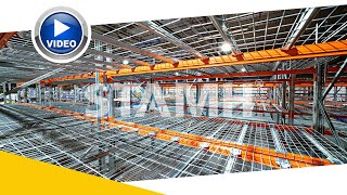 STAMH | Storage Systems for boxes, unpacked SKUs | Mezzanine | Gangway | Стелажи и складови системи