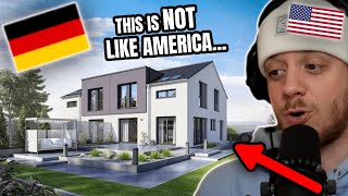 American reacts to how a German House is built