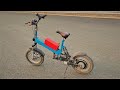 How to Make Mini Electric Bike | Homemade Creative