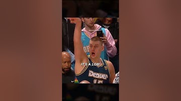 Jokic is a GENIUS 🤓 #shorts