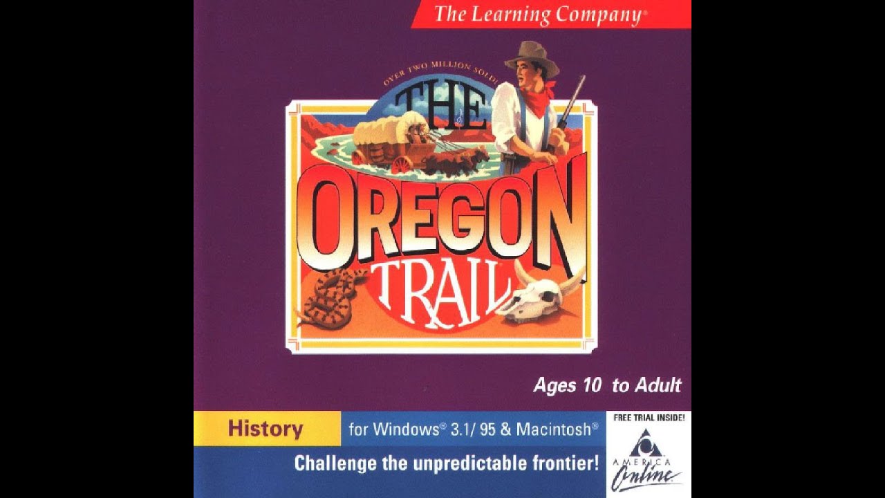THE OREGON TRAIL DELUXE (Apple MAC Gameplay Sample) YouTube