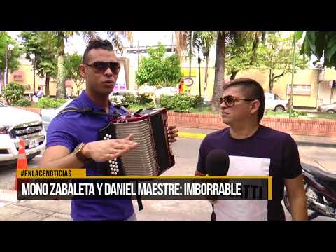 Mono Zabaleta promociona en Barrancabermeja su nuevo sencillo musical