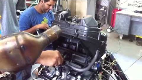 First run of the 2014 UPRM FSAE CBR600RR