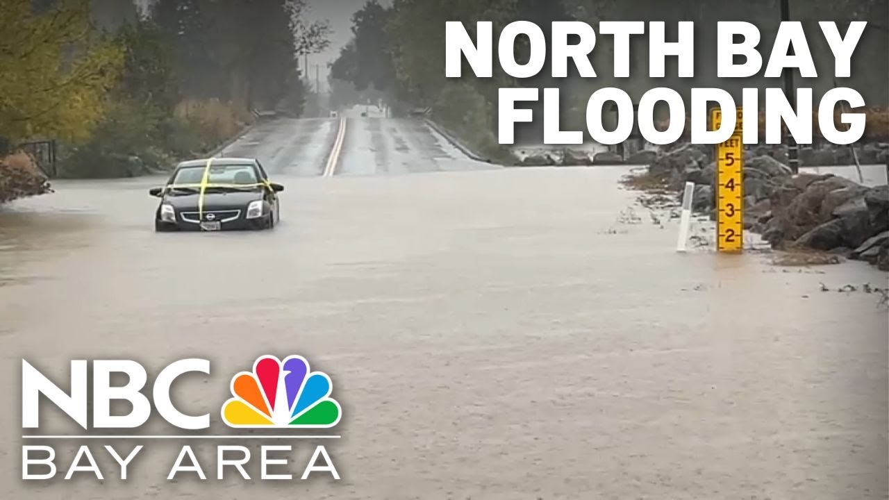 Roads flooded, trees down in the North Bay as atmospheric river storm ...