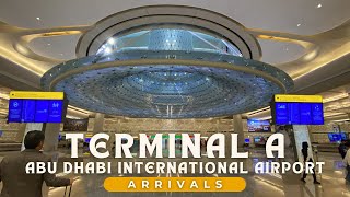 ARRIVING @ TERMINAL A #abudhabiairports  #arrival #travel #zayedinternationalairport | Leah Acebuche