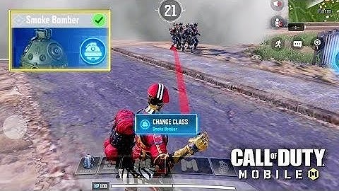 *NEW* SMOKE BOMBER CLASS GAMEPLAY in COD MOBILE! NEW BR CLASS in COD MOBILE!