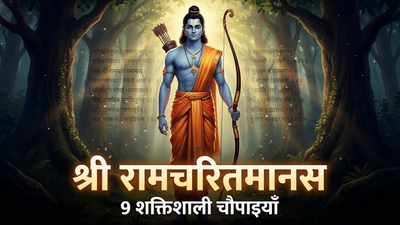 Shri Ramcharitmanas 9 Powerful Chaupai | Ram Siya Ram Dhun