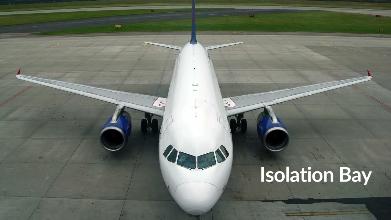 Runway Holding Position(Holding Point), Turn Pad,Isolation Bay.