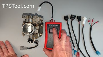 Set the TPS on Polaris Ranger 700 2007-2010 (also RZR, Sportsman, X2) without IAC