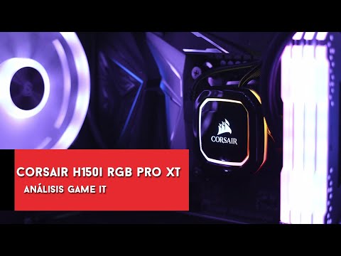 Corsair H150i RGB PRO XT, #review y unboxing en español |GameIt ES