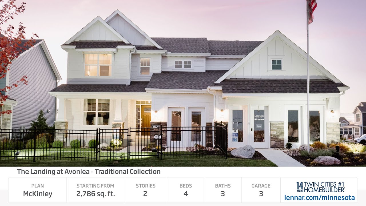 McKinley Model Home The Landing at Avonlea Traditional Collection