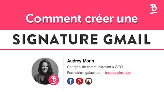 Comment Créer une Signature Gmail Professionnelle avec Images, Logo et Icônes de Réseaux Sociaux ?