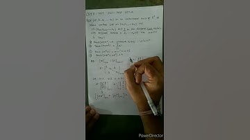 CSIR NET MATHEMATICS/CSIR NET DEC 2018 LINEAR ALGEBRA/CSIR NET DEC 2018 MATHS SOLUTION#shorts#Mahesh