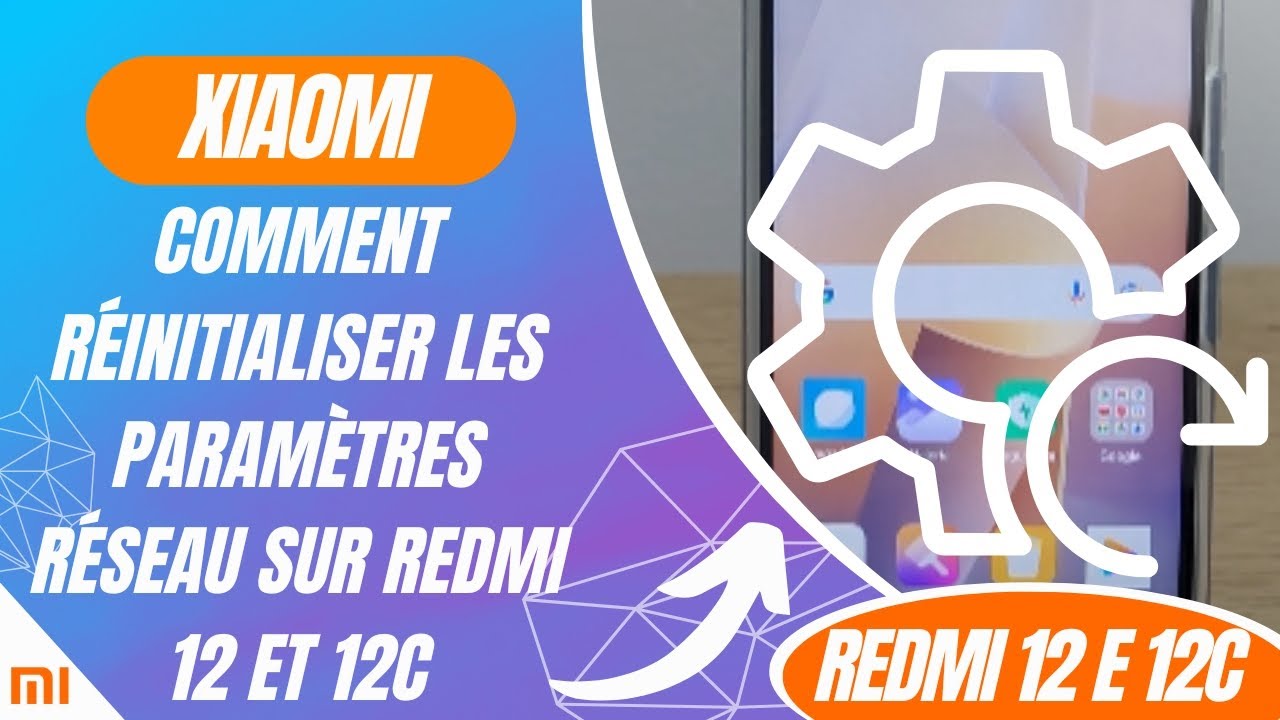 Comment réinitialiser les paramètres réseau sur Redmi 12 et 12C - Étape ...