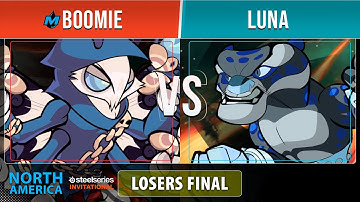 Boomie VS Luna - Losers Final - NA - Brawlhalla SteelSeries Invitational 2022