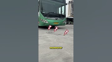 The Most Difficult Bus Driving Test In China 😱