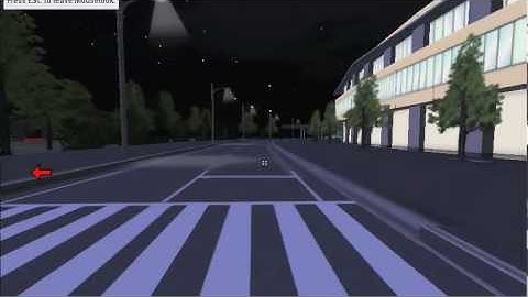 OpenSim - Tokyo Traffic Simulation #1