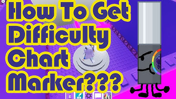 How to get Difficulty Chart Marker in Find The Markers Roblox 2024