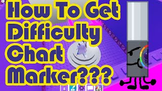 How to get Difficulty Chart Marker in Find The Markers Roblox 2024
