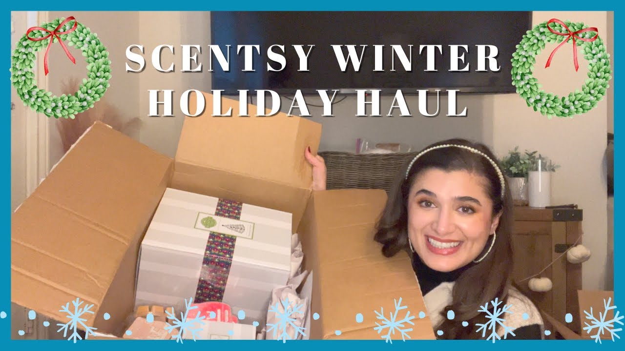 SCENTSY WINTER HOLIDAY HAUL | NEW WARMERS + WAX - YouTube