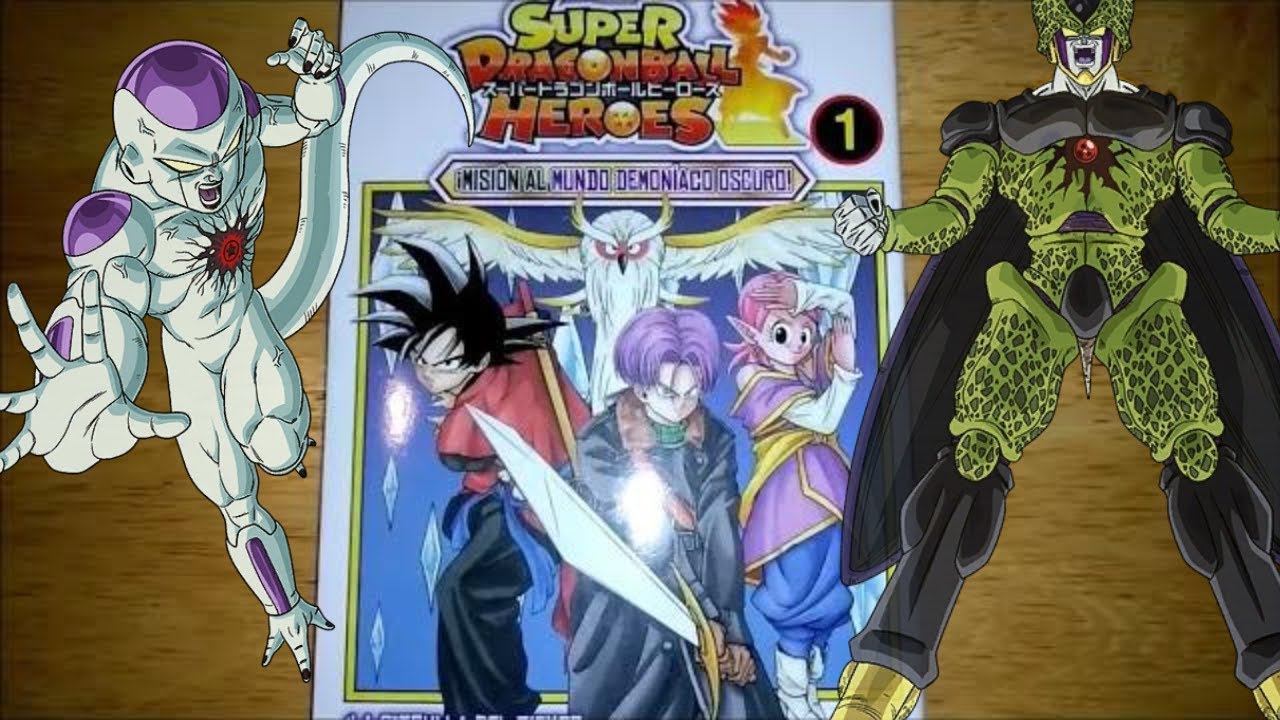 Super Dragon Ball Heroes Manga Volume 1 Unboxing New - YouTube