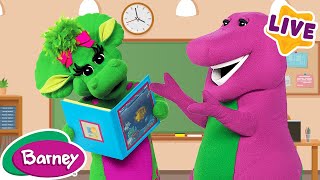  Lets Play School Brain Break For Kids Full Episodes Live Barney The Dinosaur