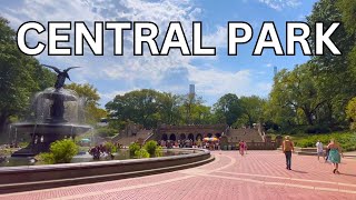 VIRTUAL WALKING TOUR OF CENTRAL PARK NEW YORK CITY | 4K