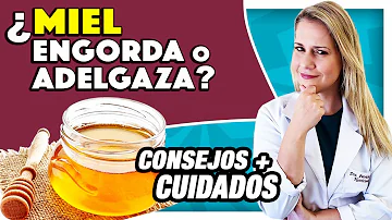 ¿La miel engorda en el té?