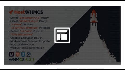 HostWHMCS | Responsive Web Hosting with WHMCS Template by themelooks Download