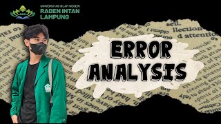 Text Errors-Individual Task Error Analysis