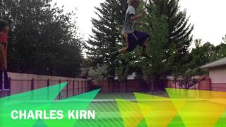 Backyard tramp sesh