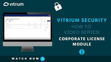 How to Use the Corporate License Module in Vitrium