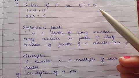 NCERT CLASS-6 MATHS CH-3 PLAYING WITH NUMBERS (INTRODUCTION) PART 1