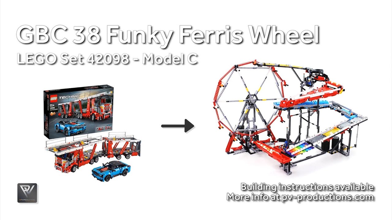 GBC 38 Funky Ferris Wheel - Building Instructions Alternate Build