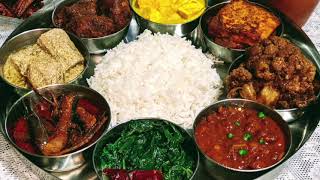 Kashmiri Pandit veg Thali / Kashmiri food Lunch/ Dinner ideas