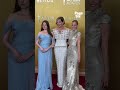 Aimee Lou Wood, Allison Janney and Leslie Bibb posed at the Actor Awards in LA 🩵 #shorts