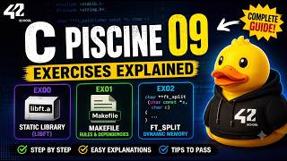 42 C Piscine C09 Explained | Complete Guide to Every Exercise (English)