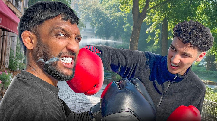 BAGARRE DE RUE : JE TESTE LES PARISIENS À LA BOXE  #3 | TASAWAR ATO
