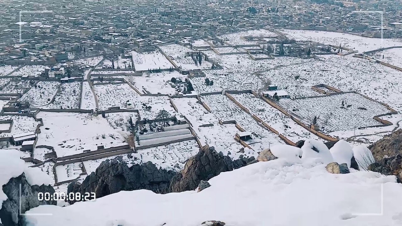 Top view of Snowy Quetta - YouTube