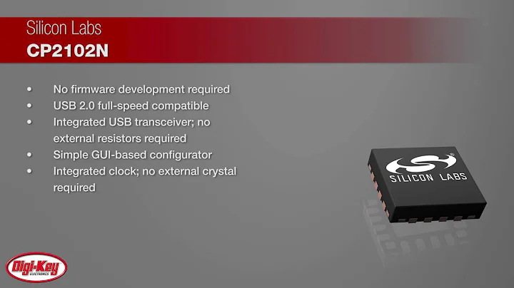 Silicon Labs CP2102N | Digi-Key Daily